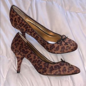 LOFT • cheetah heels